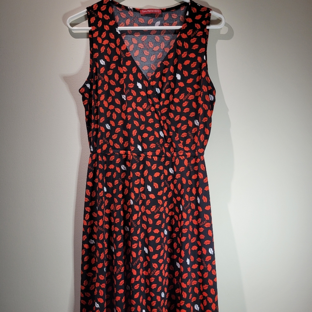 💙 Whimsical Lips Dress
